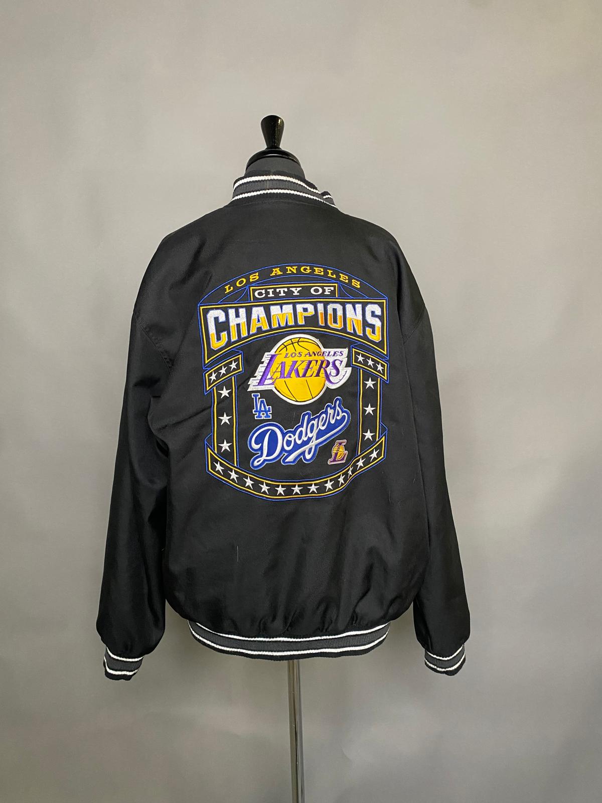 Los Angles City of Champtions Varsity Jacket | LA Dodger / LA Lakers Jacket